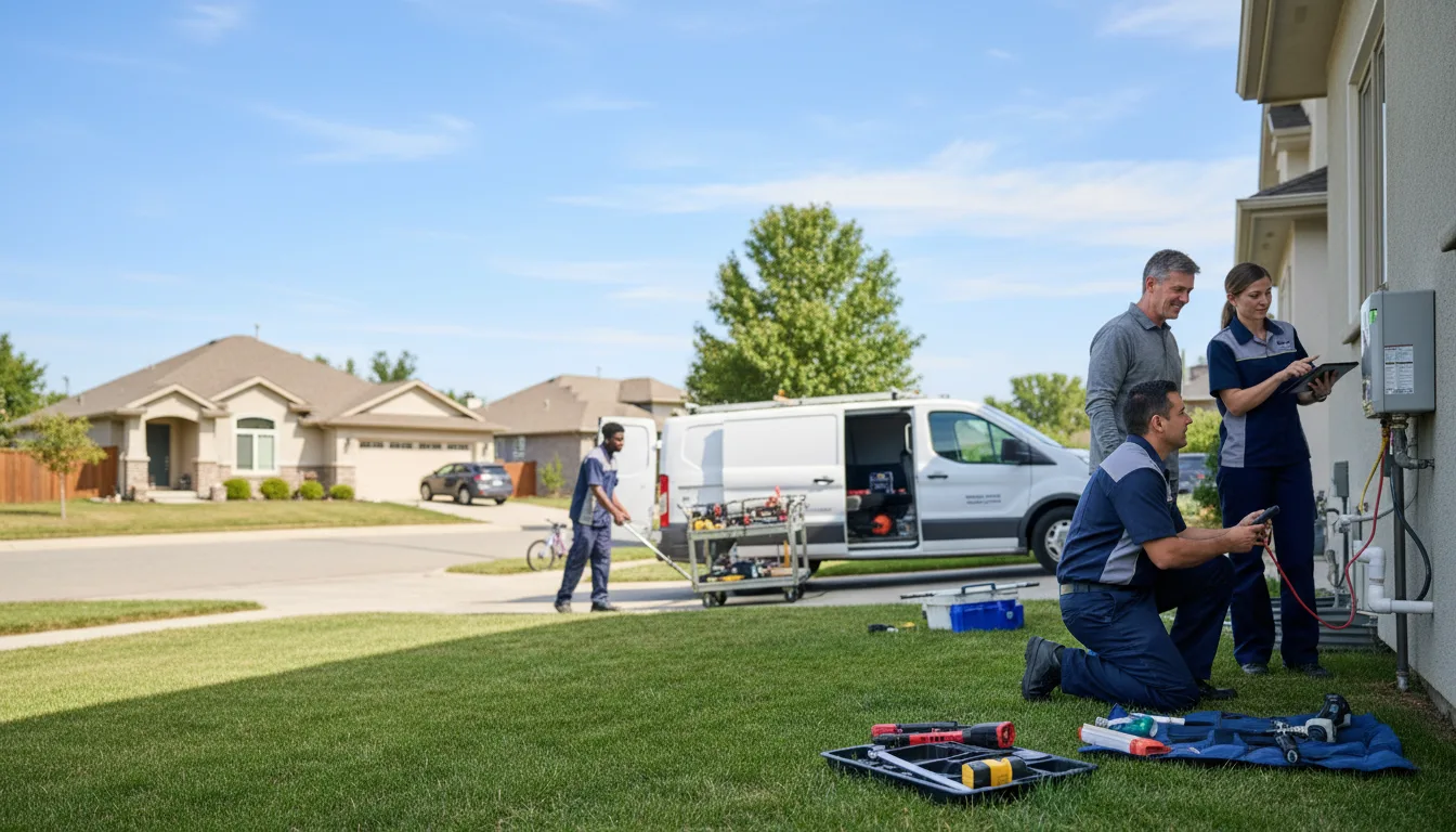 Tankless water heater service in Bailey, CO